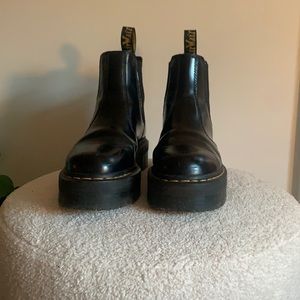 2976 SMOOTH LEATHER PLATFORM CHELSEA BOOTS